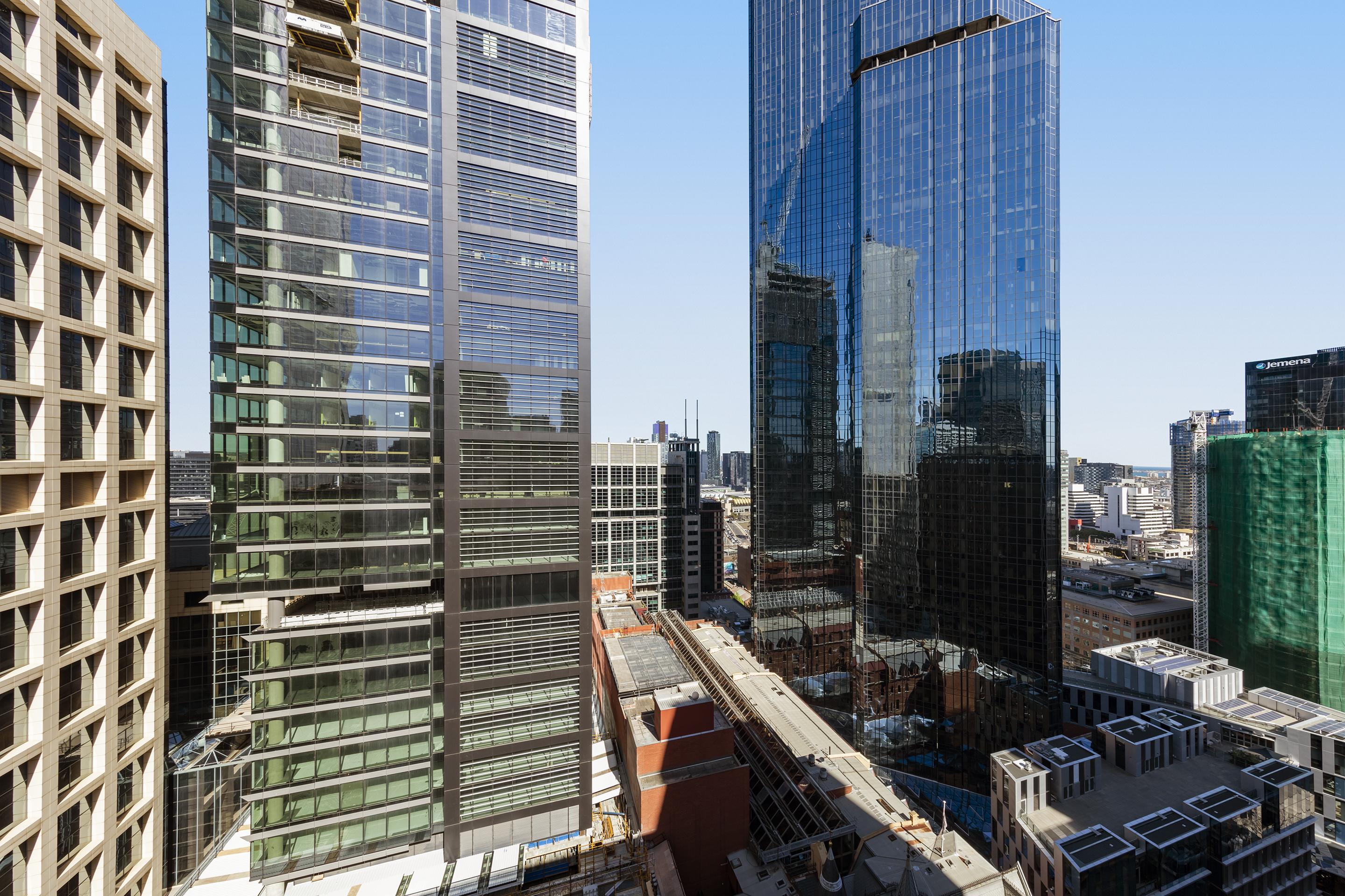 Oaks Melbourne On Collins Suites Exterior foto