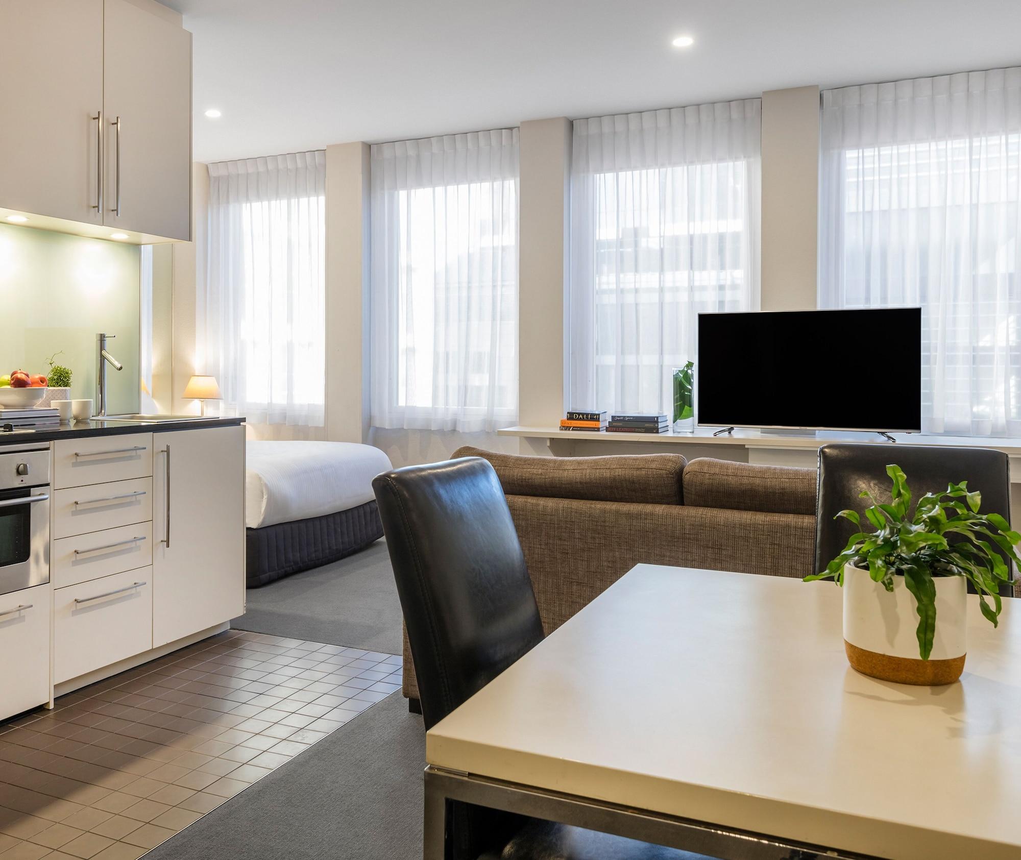 Oaks Melbourne On Collins Suites Exterior foto