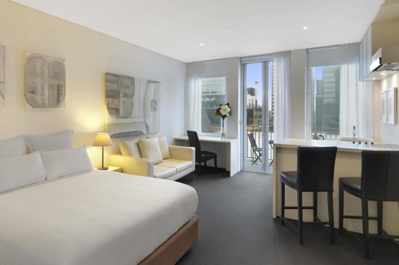 Oaks Melbourne On Collins Suites Exterior foto